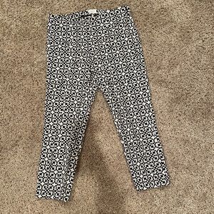 Laundry by Shelli Seagull Patterned Cropped Pants